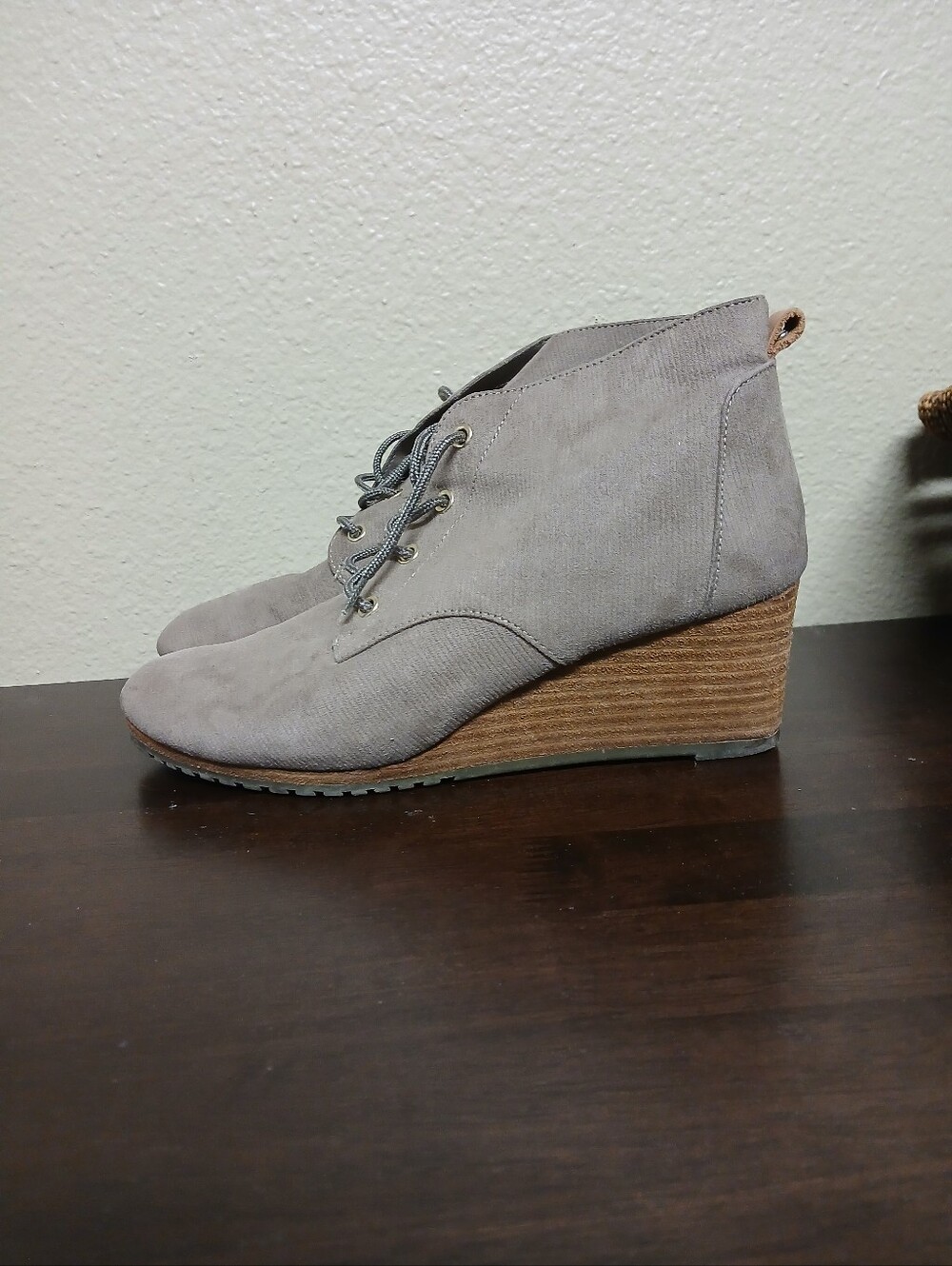 🖤DR. SCHOLL'S Women's Wedge Ankle Boots - SIZE 7.5M